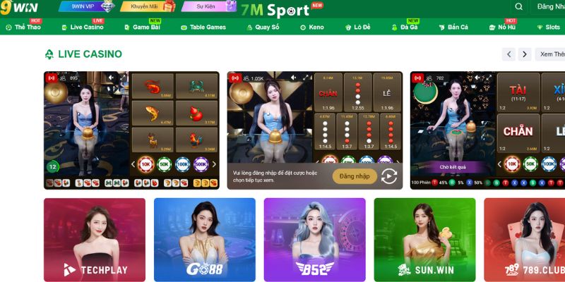 Thương hiệu cung cấp cực kỳ đa dạng các sản phẩm cá cược