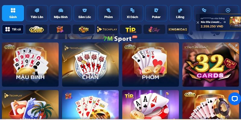 Nhà cái sở hữu đầy đủ các yếu tố của sân chơi uy tín