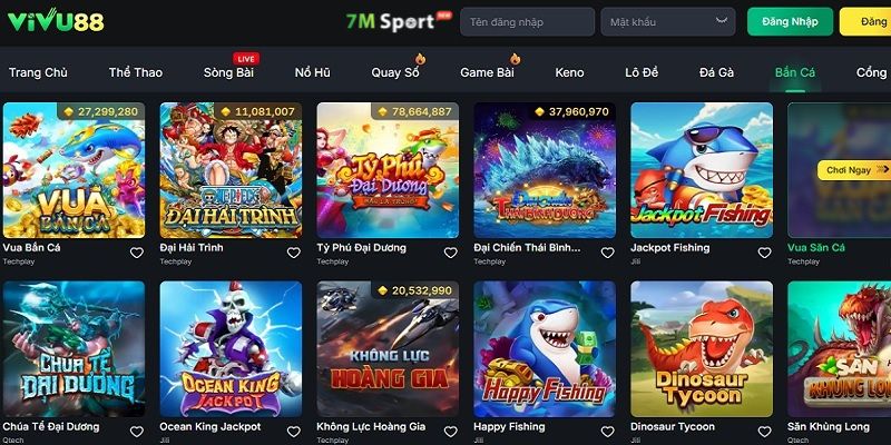 VIVU88 - Nơi hội tụ đầy đủ các loại hình cá cược từ truyền thống đến hiện đại