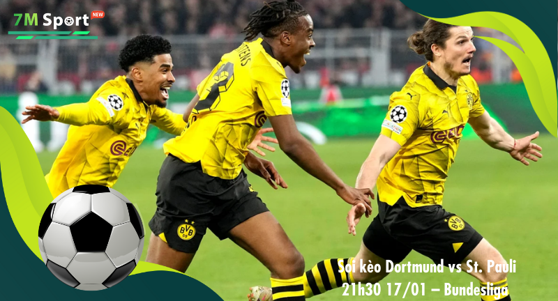 Đội hình dự kiến trước trận Dortmund vs St. Pauli