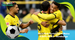 Đội hình dự kiến trước trận Dortmund vs Mainz